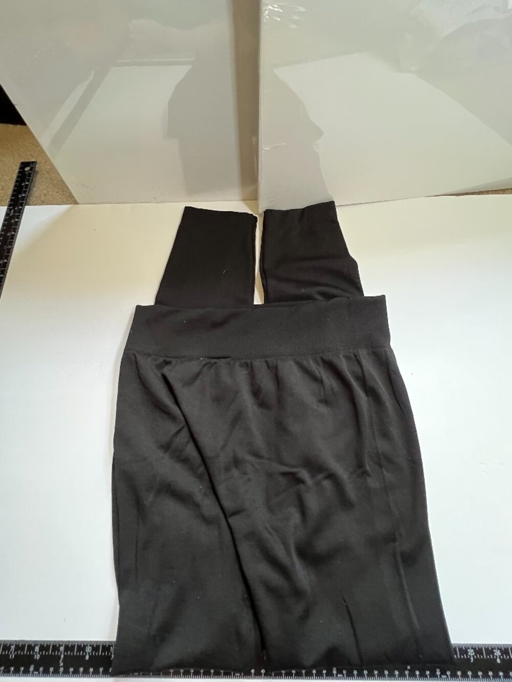 Faded Glory Black Leggings W 18w-20w